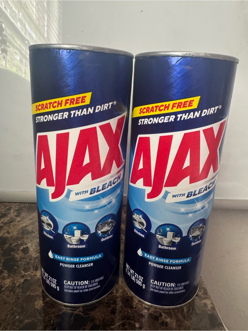 Jax Powder Cleanser with Bleach - Blue (Pack of 2)
